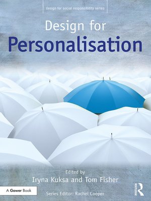 cover image of Design for Personalisation